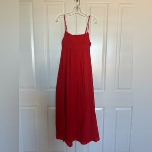 Elegant Red Women's Dress